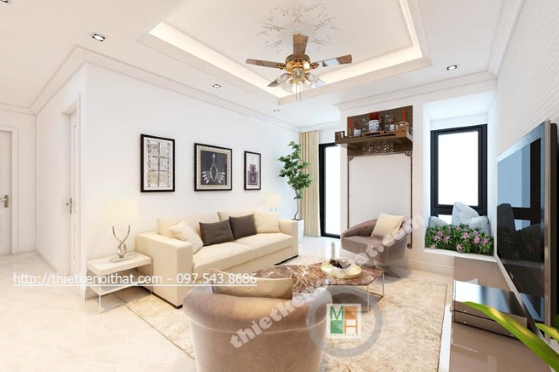 Bàn thờ treo tường hiện đại được thiết kế thông minh phù hợp với không gian khiêm tốn như những căn hộ chung cư nhỏ Mẫu bàn thờ chung cư đẹp hiện đại