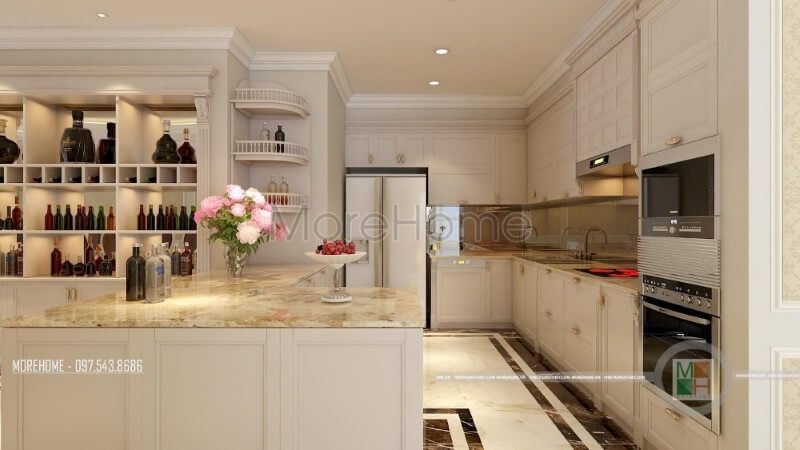 Lựa chọn tủ bếp đẹp và tiện nghi không chỉ tạo nên một không gian sang trọng mà còn gợi nêm cảm hứng nẫu ăn cho những người nội trợ trong việc mang đến những bữa ăn ngon