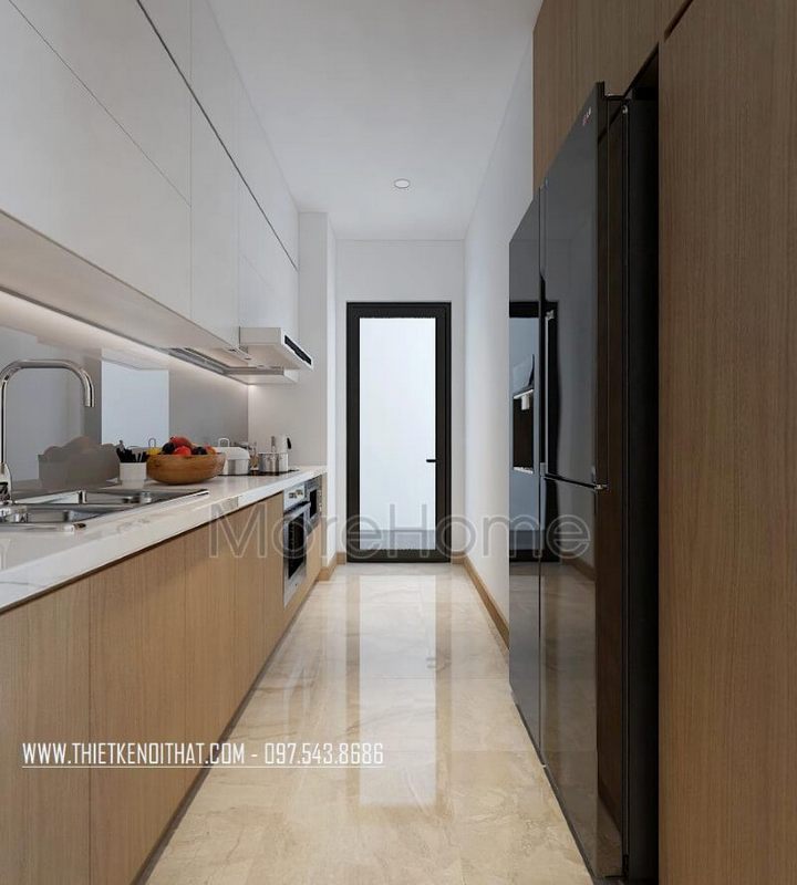 Giờ đây, kính ốp bếp đã trở nên phổ biến và được nhiều gia chủ lựa chọn hơn. Trên đây là một màu kính được yêu thích mang sự nhẹ nhàng, tinh tế là màu ghi đầy hấp dẫn