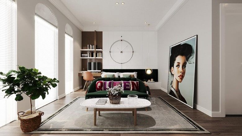 Mẫu sàn gỗ ốp lát được đánh giá cao về độ đẹp của nó, được sử dụng trong các không gian như phòng ngủ biệt thự, chung cư, nhà phố, văn phòng, khách sạn...